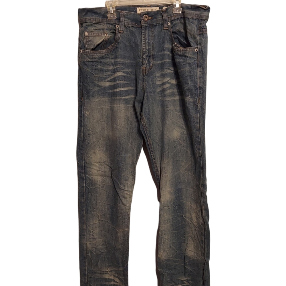 Evolution in Design Straight Leg Jeans Size 36 Y2K